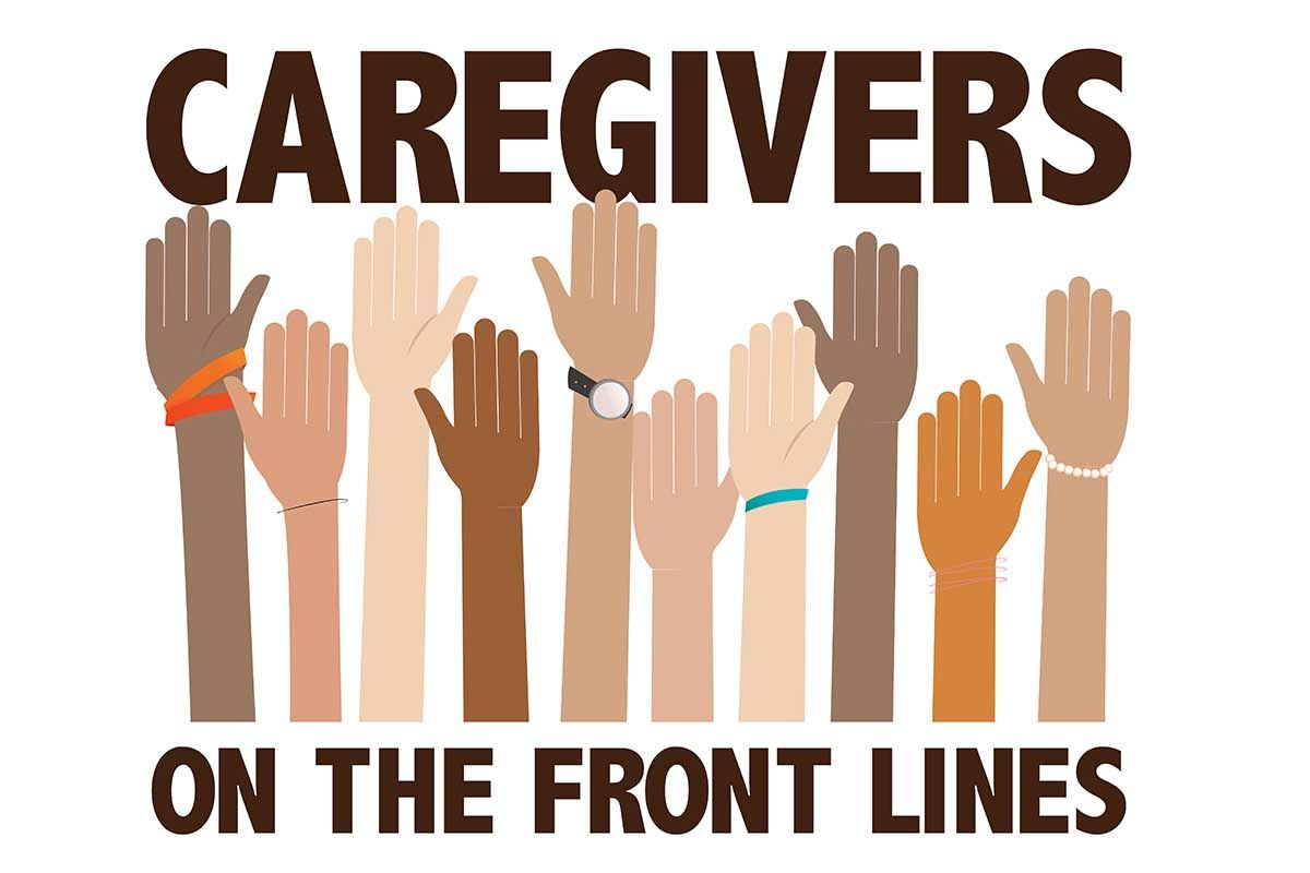 Caregiving on the Front Lines logo