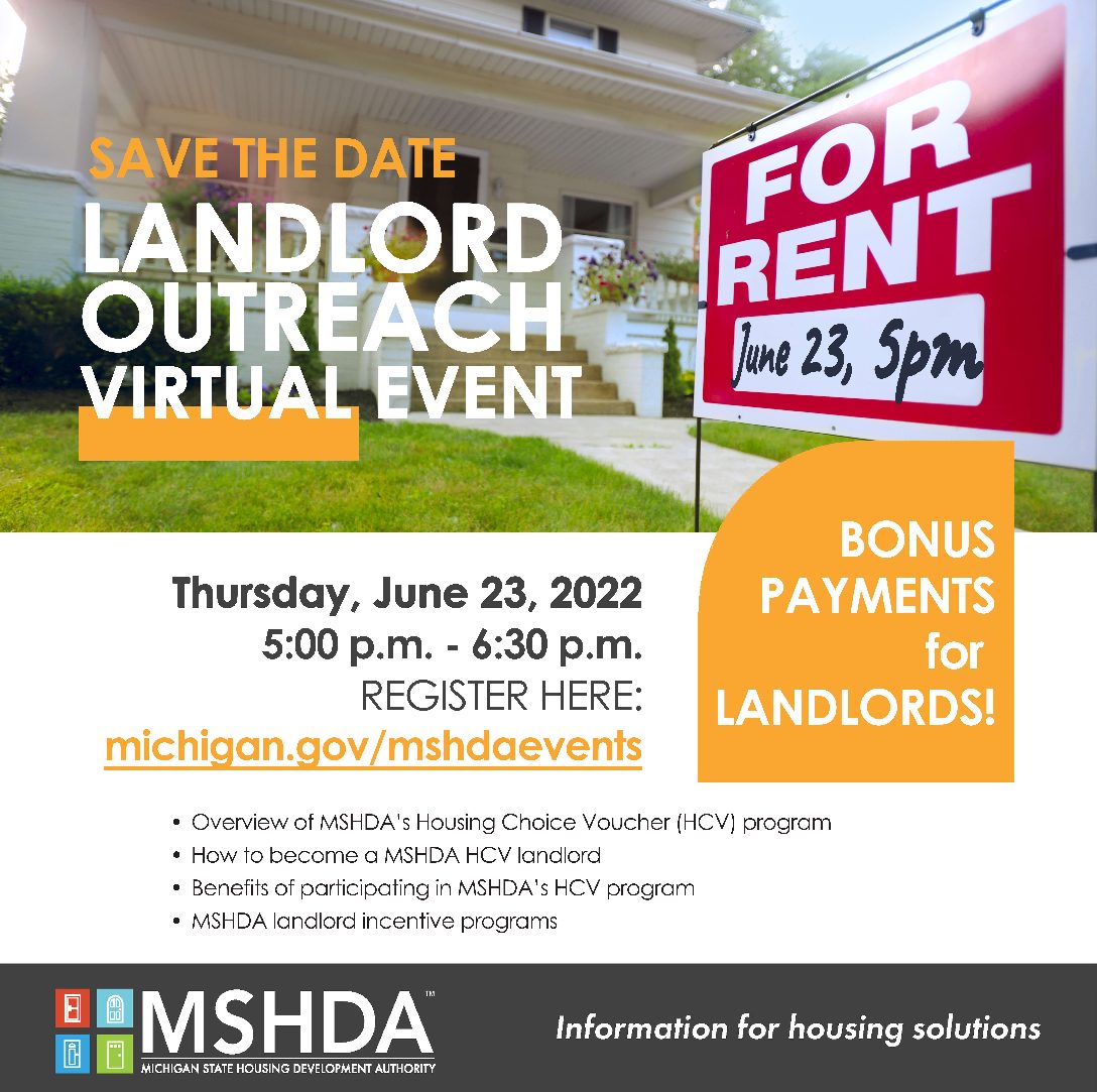 MSHDA Landlord Outreach Event