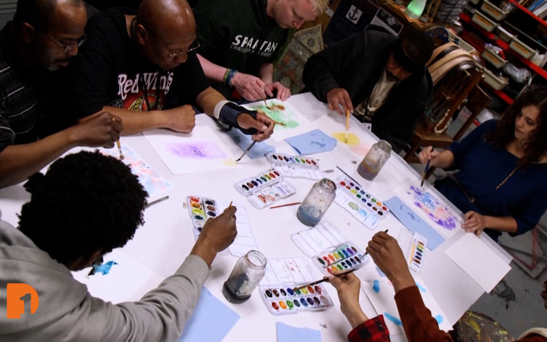 Mariners Inn Uses Art Therapies to Help Men Struggling With Homelessness, Substance Abuse
