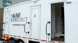 WAVE Project shower van