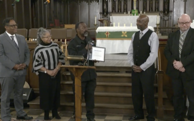 Church of the Messiah honors Detroit’s first responders for keeping community safe during Islandview fires