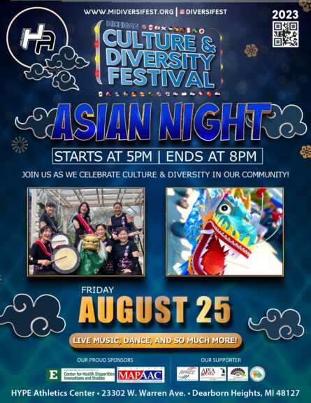 Asian Night at the Michigan Culture & Diversity Festival