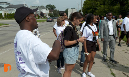 Peace & Prosperity Youth Action Movement promotes youth leadership at ARISE Detroit’s Neighborhoods Day