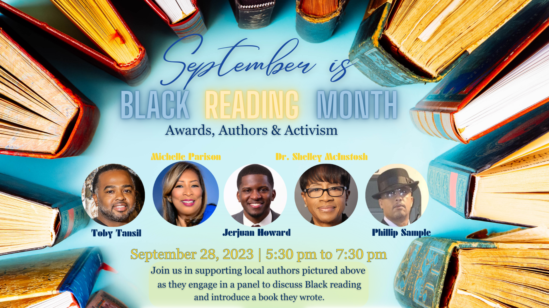 Alkebu-Lan Village September is Black Reading Month event