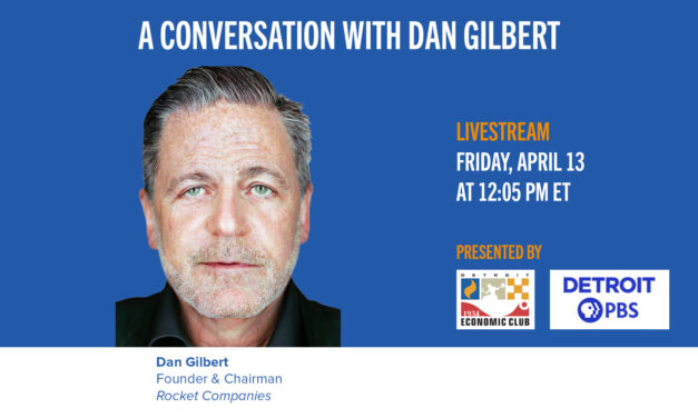 Rocket Companies Founder Dan Gilbert talks with the Detroit Economic Club