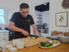 Metro Detroit chef Leo Chen makes Three Cup Chicken.